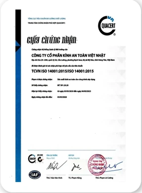 Chứng nhận 17
